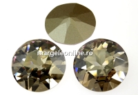 Swarovski, fancy rivoli, silver shade, 27mm - x1
