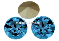 Swarovski, fancy rivoli, aquamarine, 27mm - x1