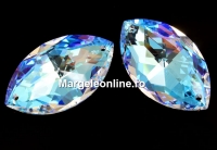 Swarovski, link marchiza, blue aurore boreale, 38mm - x1