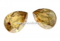 Swarovski, fancy picatura, golden shadow, 8x6mm - x2