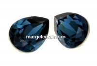 Swarovski drop fancy, montana, 8x6mm - x2