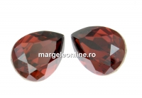 Swarovski, fancy picatura, padparadscha satin, 14x10mm - x1