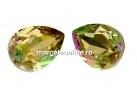 Swarovski, fancy picatura, luminous green, 14x10mm - x1