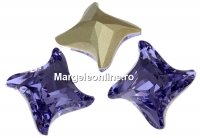 Swarovski, fancy rivoli Twister, tanzanite, 17mm - x1