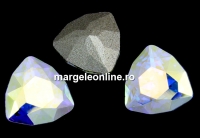 Swarovski, fancy rivoli Trilliant, aurore boreale, 7mm - x1