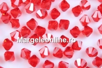 Swarovski, bicone bead, light siam, 2.5mm - x20