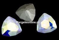 Swarovski, fancy rivoli Trilliant, aurore boreale, 12mm - x1