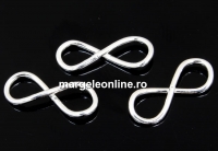 Link, infinity, 925 silver, 18mm - x1