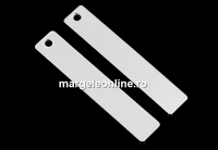 Pandantiv pentru gravat argint 925, 25mm  - x1