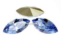 Swarovski navette, fancy chaton , light sapphire, 6mm - x6