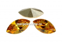 Swarovski navette, fancy chaton, sunflower, 8mm - x4