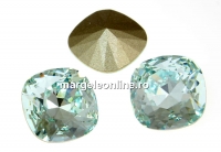 Swarovski, fancy square, light azore, 10mm - x1