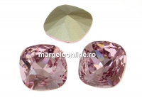 Swarovski, fancy square, light amethyst, 12mm - x1