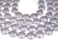 Perle Swarovski disc, lavander, 10mm - x10