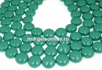 Perle Swarovski disc, jade pearl, 10mm - x10
