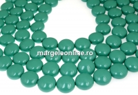 Perle Swarovski disc, jade pearl, 16mm - x2