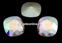 Swarovski, square fancy, aurora borealis , 10mm - x1