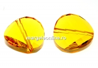 Swarovski, margele twist, sunflower, 14mm - x1
