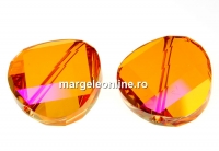 Swarovski, margele twist, astral pink, 14mm - x1