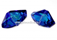 Swarovski, margele galactic, bermuda blue, 19mm - x1