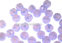 Swarovski, margele rotund fatetat, violet opal, 4mm - x10