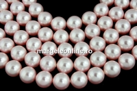 Swarovski pearls, rosaline, 16mm - x1