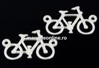 Link, bike, 925 silver, 18mm  - x1