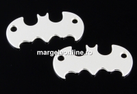 Link batman argint 925, 15mm  - x1