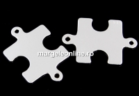 Link puzzle argint 925, 20mm  - x1