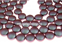 Perle Swarovski disc, iridescent red, 12mm - x4