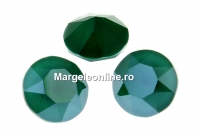 Swarovski, chaton ss29, royal green, 6mm - x4