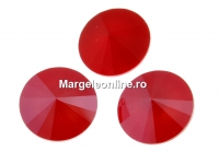 Swarovski, rivoli, royal red, 12mm - x2