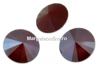 Swarovski, rivoli, dark red, 12mm - x2