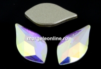 Swarovski, cabochon flame, aurore boreale, 14mm - x1