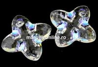 Swarovski, pandantiv cross tribe, aurore boreale Z, 14mm - x1