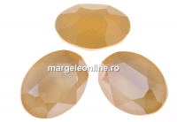 Swarovski, rivoli cabochon oval, ivory cream, 18x13mm - x1