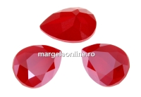 Swarovski, fancy picatura, royal red, 14x10mm - x1