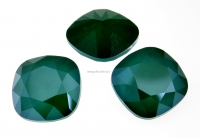 Swarovski, fancy square, royal green, 12mm - x1