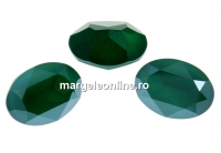 Swarovski, rivoli cabochon oval, royal green, 14x10mm - x1