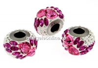 Swarovski, becharmed pave crystal, 14.5mm - x1