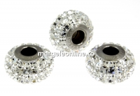 Swarovski, becharmed pave crystal, 15mm - x1