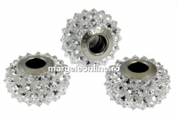 Swarovski, becharmed pave comet argent, 15.5mm - x1