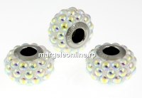 Swarovski, becharmed pave aurore boreale, 15mm - x1