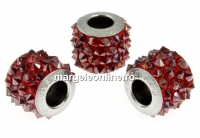 Swarovski, becharmed pave red magma, 11mm - x1