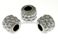 Swarovski, becharmed pave chrome matt finish, 11mm - x1