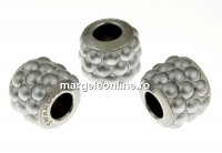 Swarovski, becharmed pave chrome matt finish, 11mm - x1