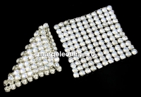 Swarovski Crystal mesh, moonlight, 3.2x3.2cm - x1