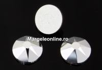 Swarovski, cabochon SS30, comet argent light, 6mm - x4