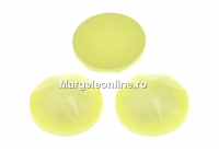 Swarovski, cabochon SS30, powder yellow, 6mm - x4