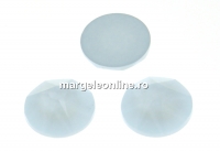 Swarovski, cabochon SS30, powder blue, 6mm - x4